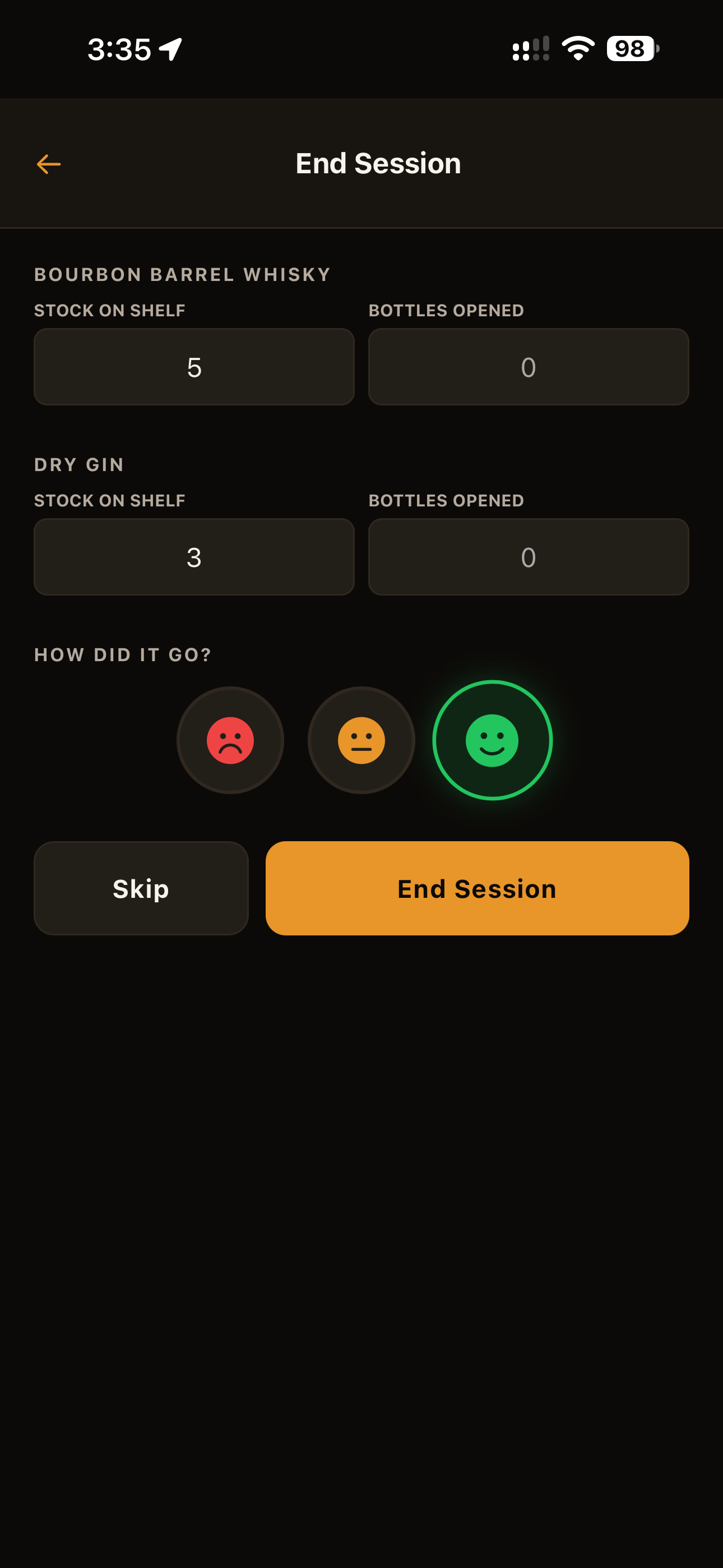 Session summary